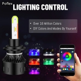 H4 rgb led
