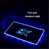 Car floor mats led